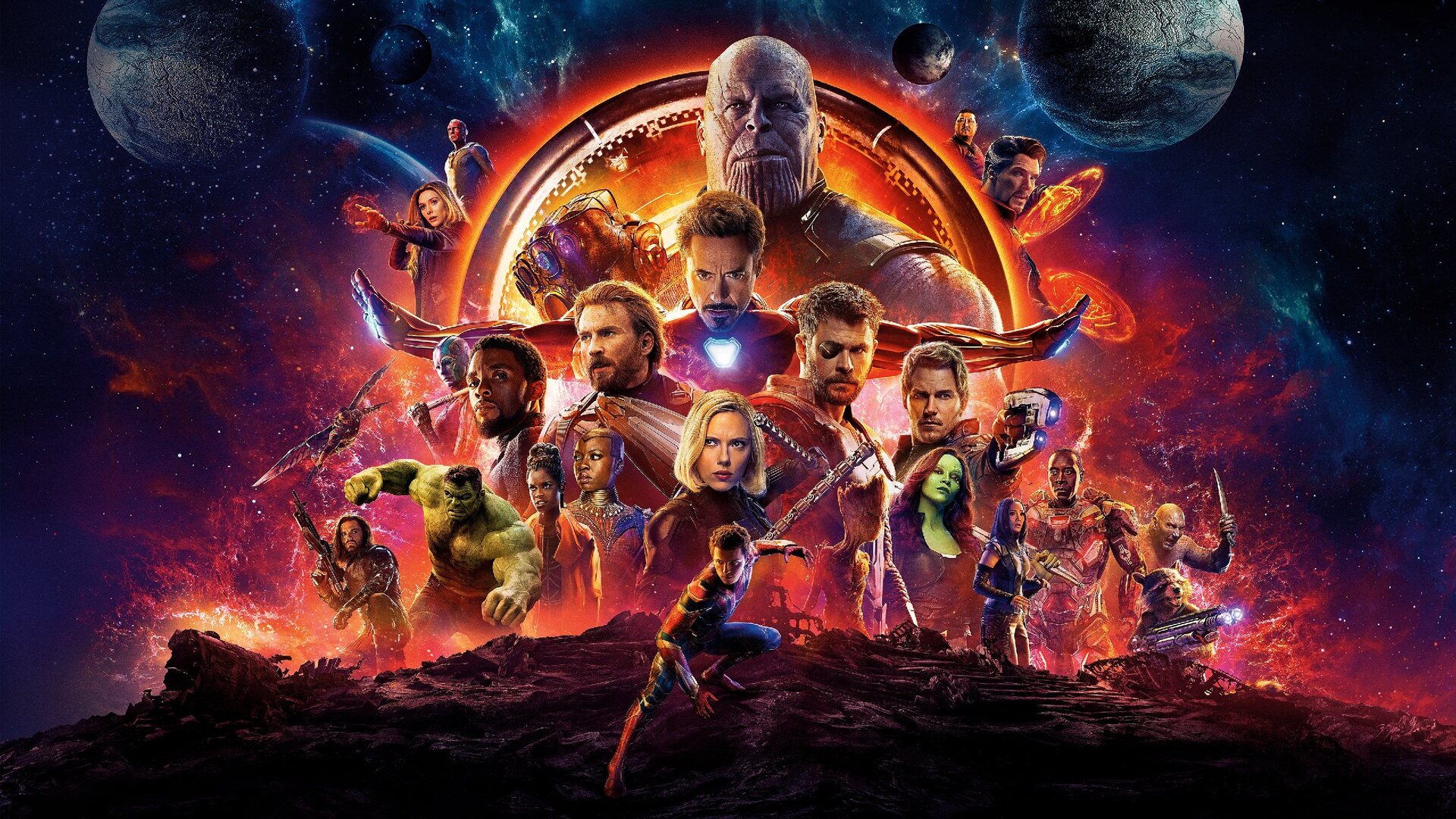 فیلم انتقام جویان: جنگ ابدیت Avengers: Infinity War 2018