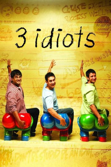 3 Idiots 2009 poster