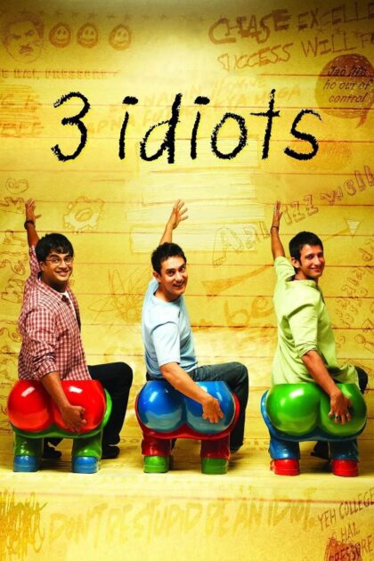 3 Idiots 2009 poster