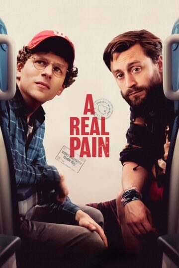 A Real Pain 2024 poster