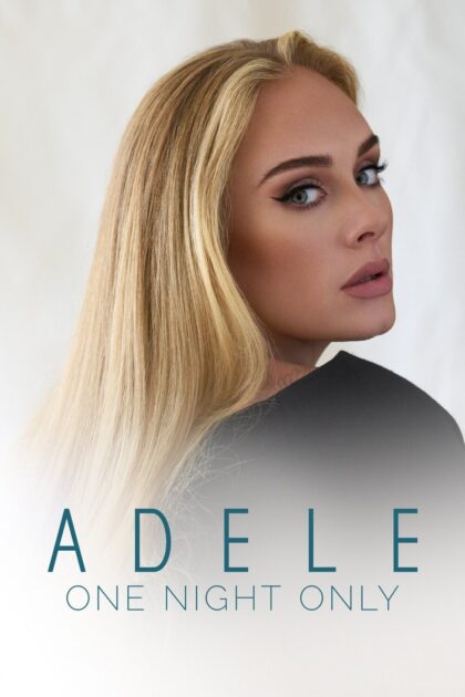 Adele One Night Only 2021 poster