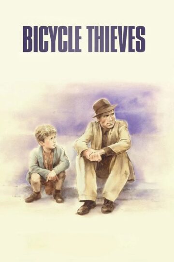 Bicycle Thieves 1948 poster