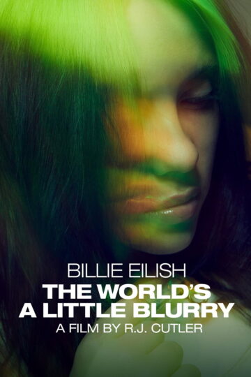 Billie Eilish The World s a Little Blurry 2021 poster