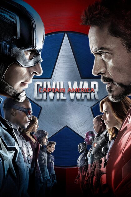 Captain America Civil War 2016 poster
