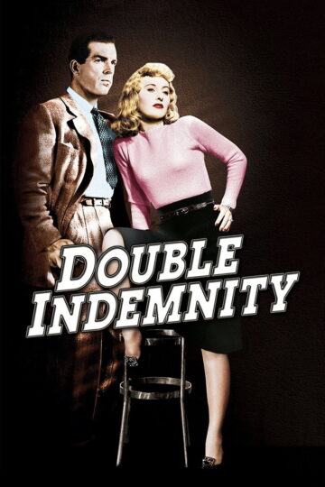 Double Indemnity 1944 poster