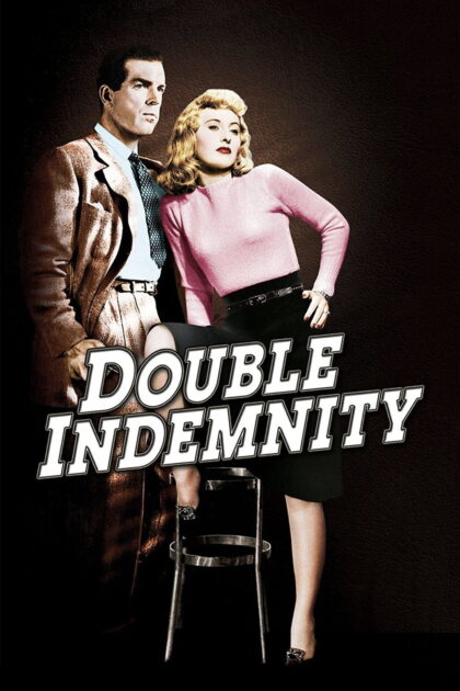 Double Indemnity 1944 poster