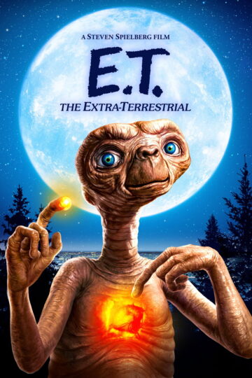 E T the Extra-Terrestrial 1982 poster