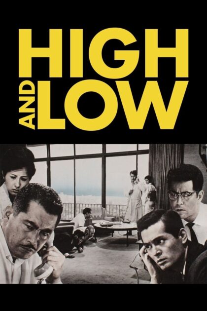 High and Low 1963 poster