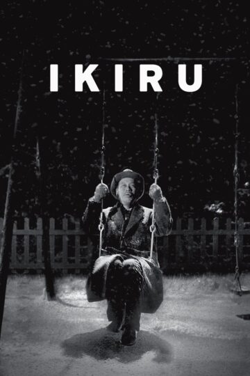 Ikiru 1952 poster