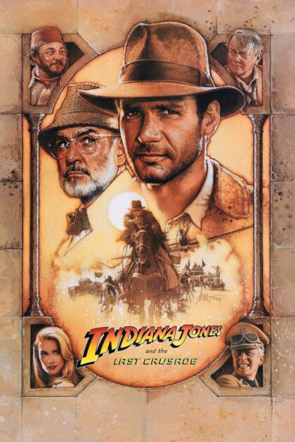 Indiana Jones and the Last Crusade 1989 poster