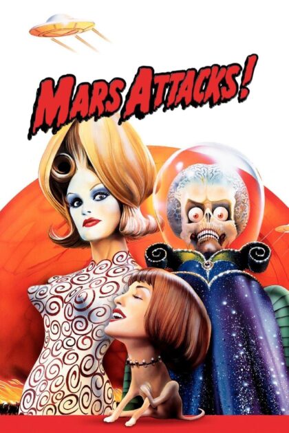 Mars Attacks 1996 poster