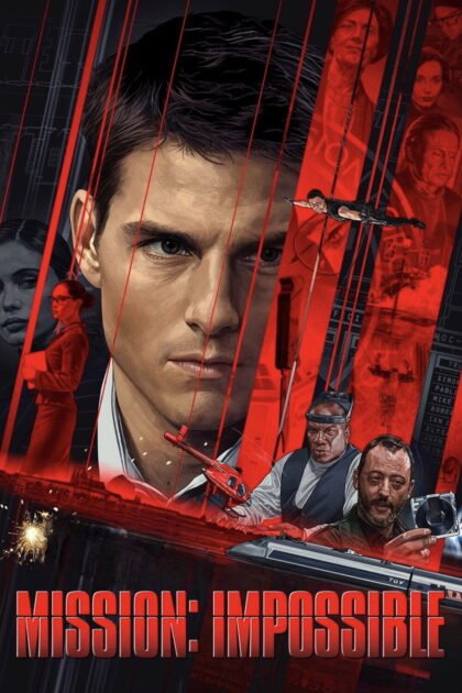 Mission Impossible 1996 poster