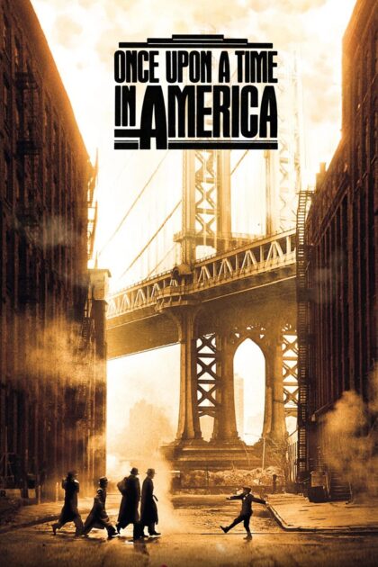 Once Upon a Time in America 1984 poster