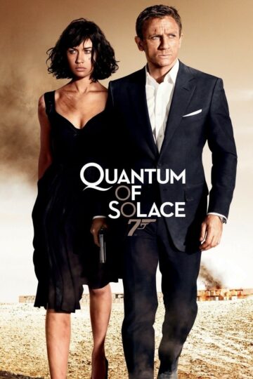 Quantum of Solace 2008 poster