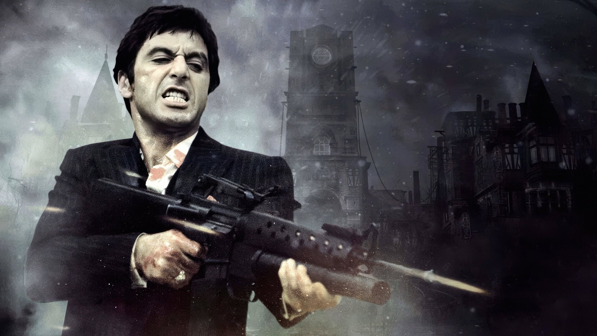 فیلم صورت زخمی Scarface 1983