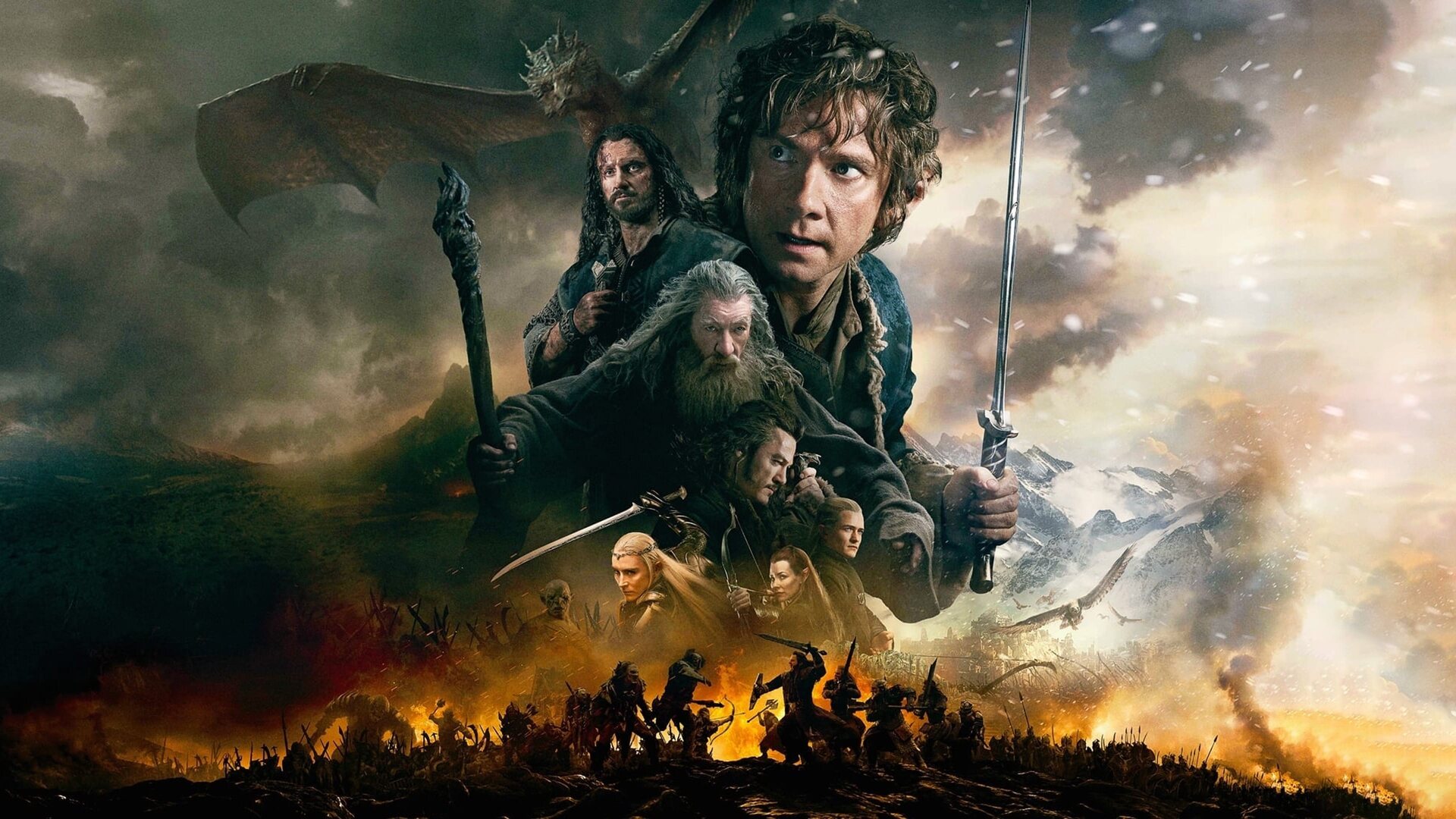 فیلم هابیت 3: نبرد پنج سپاه The Hobbit: The Battle of the Five Armies 2014