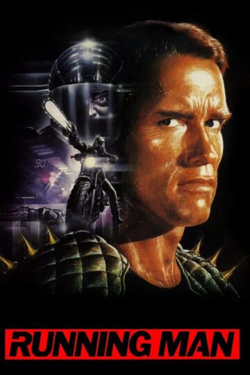 The Running Man 1987 poster