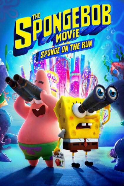 The SpongeBob Movie Sponge on the Run 2020 poster
