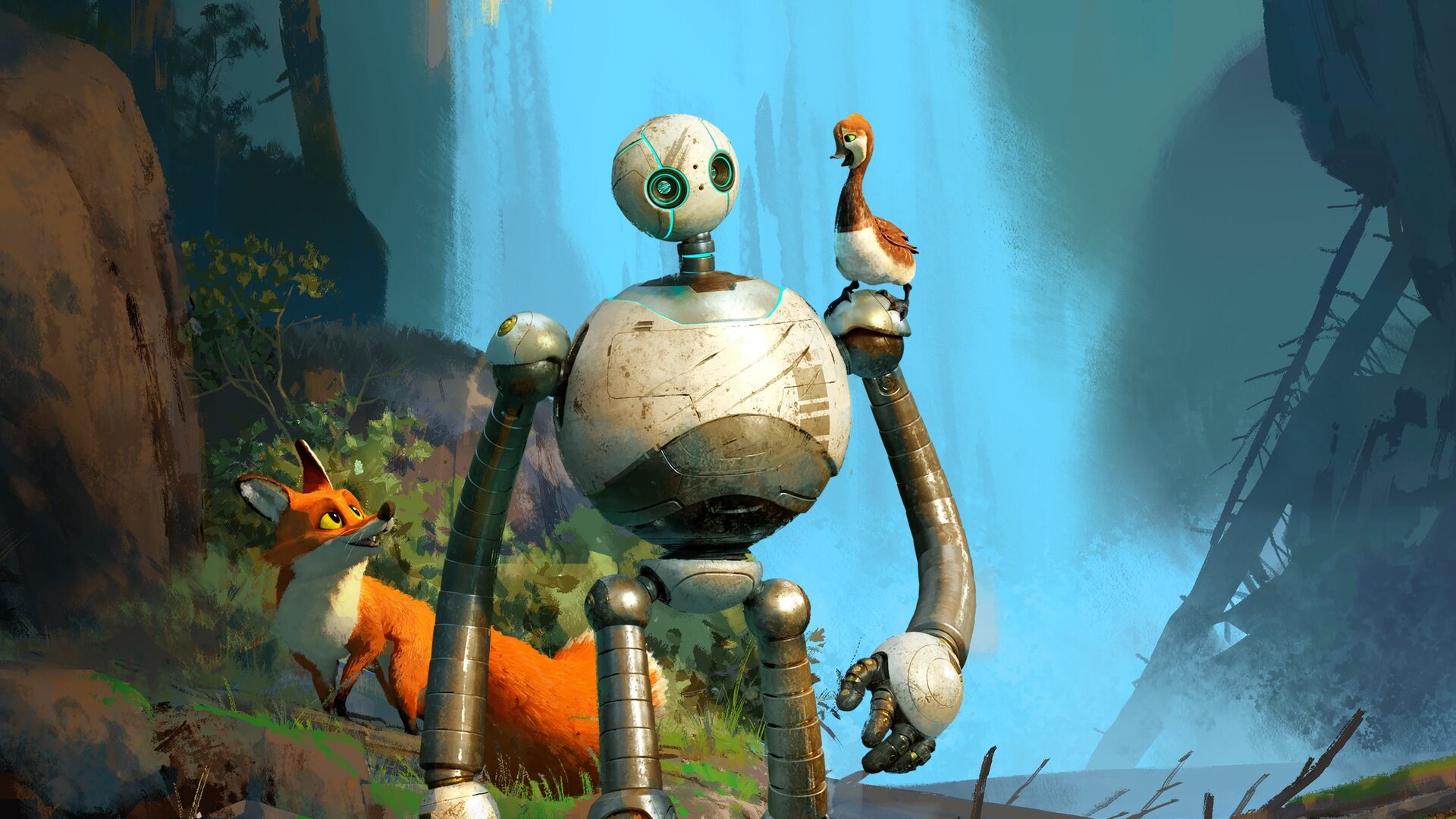 فیلم ربات وحشی The Wild Robot 2024