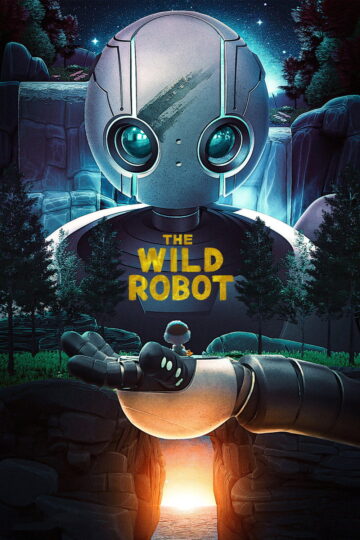 The Wild Robot 2024 poster