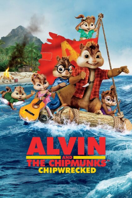 Alvin and the Chipmunks Chipwrecked 2011 poster