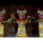 Balinese Tari Legong Dancers