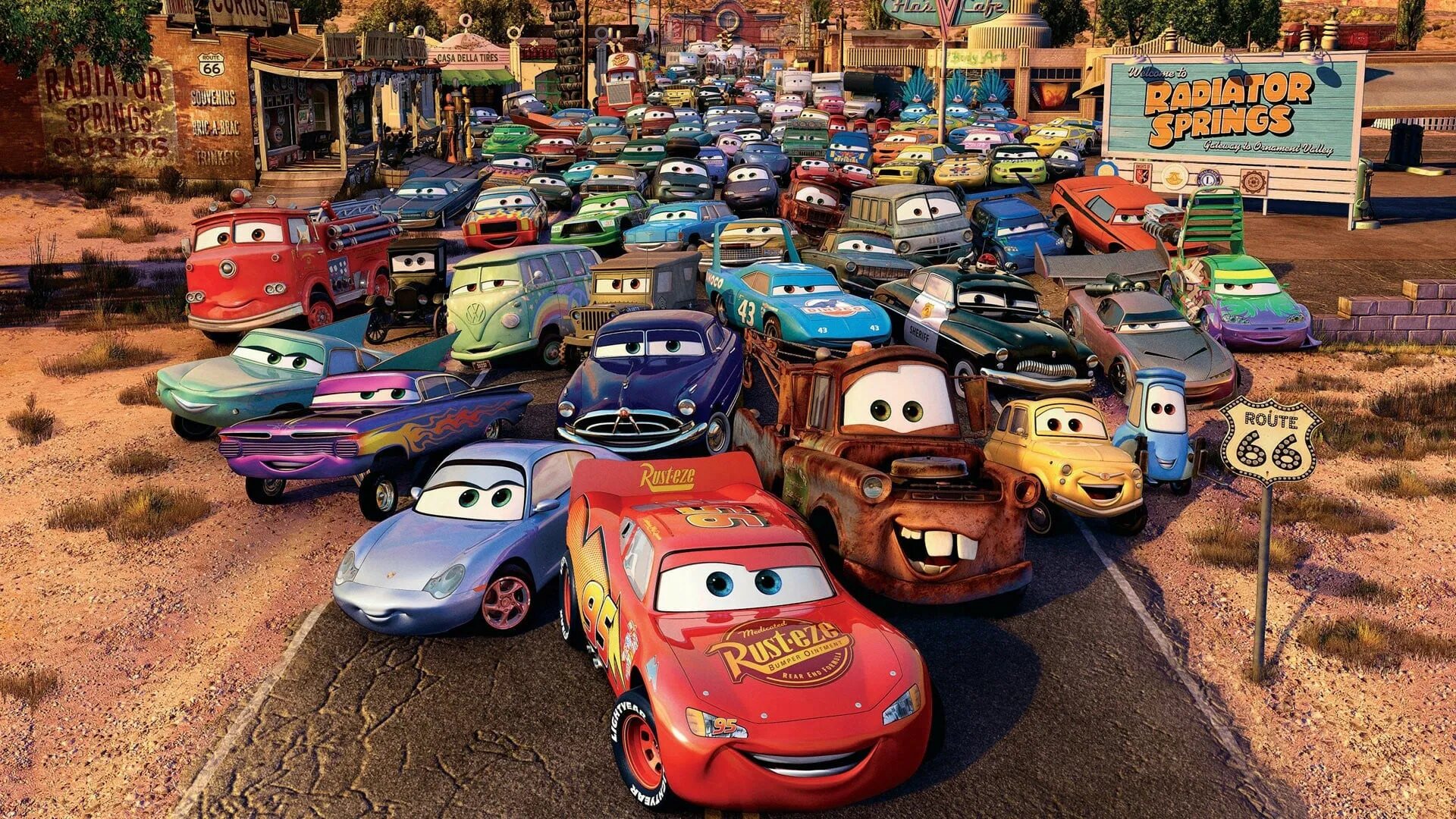 فیلم ماشین ها Cars 2006