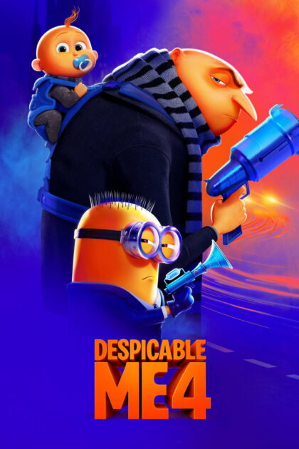 Despicable Me 4 2024 poster