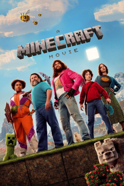 A Minecraft Movie 2025 poster