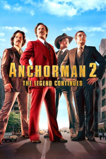 Anchorman 2 The Legend Continues 2013 poster