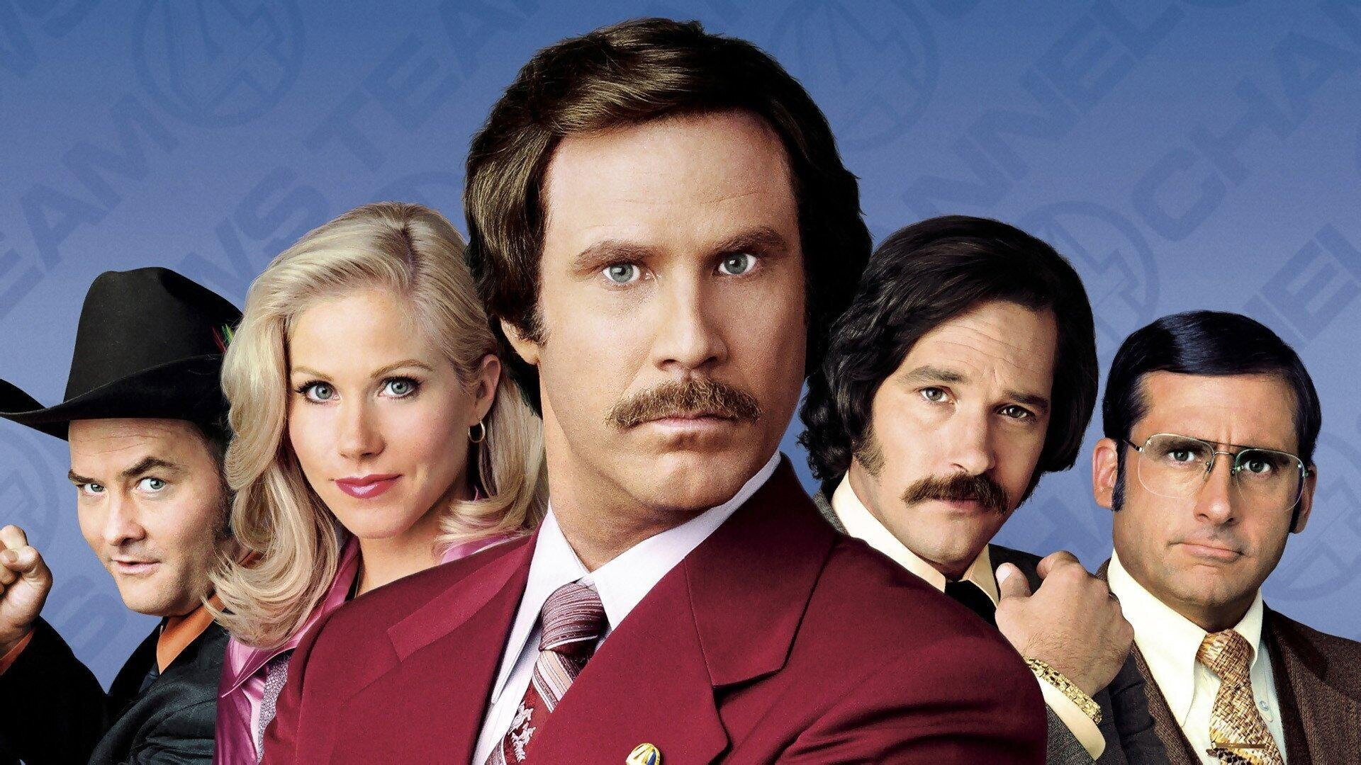 فیلم گوینده: افسانه ران برگندی Anchorman: The Legend of Ron Burgundy 2004