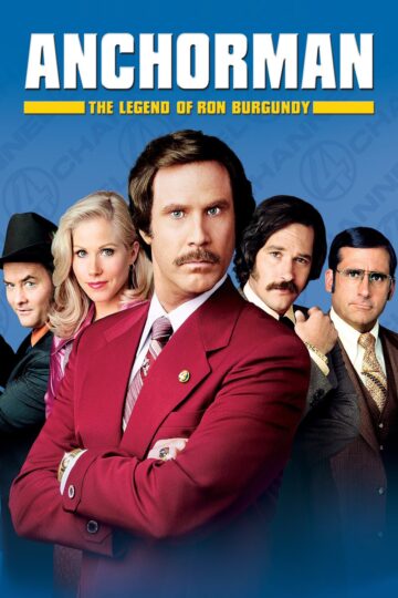 Anchorman The Legend of Ron Burgundy 2004 poster