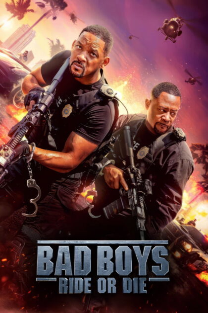 Bad Boys Ride or Die 2024 poster