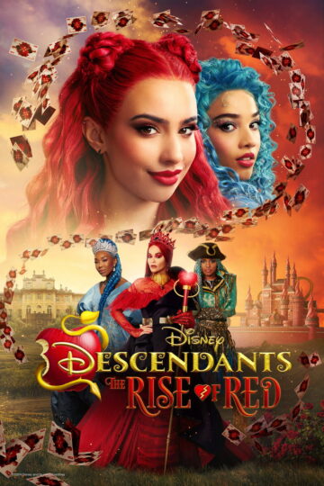 Descendants The Rise of Red 2024 poster