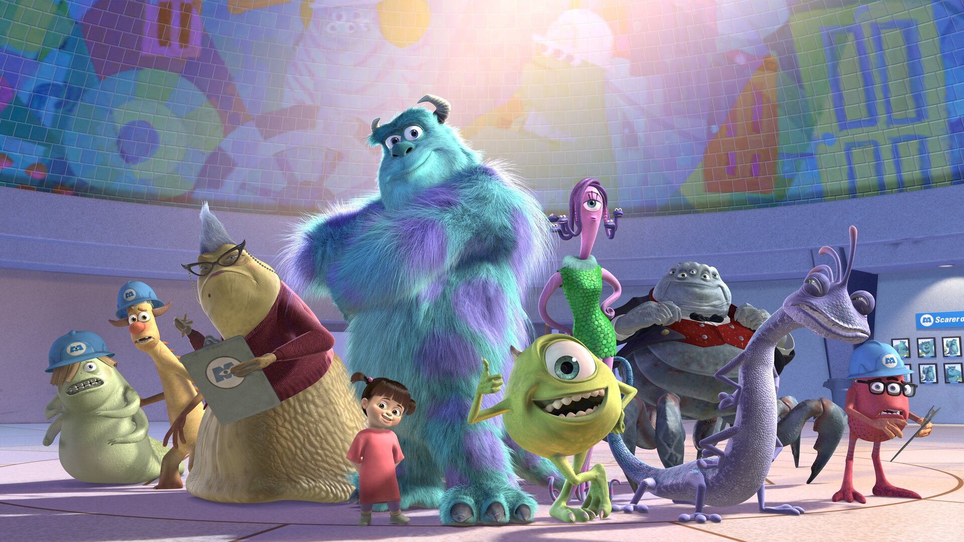 فیلم کارخانه هیولاها Monsters, Inc. 2001