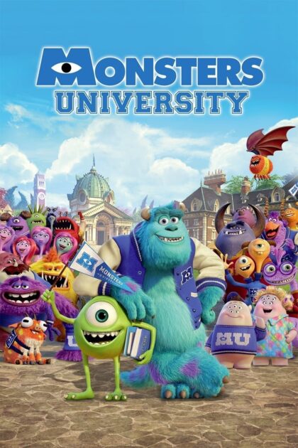 Monsters University 2013 poster