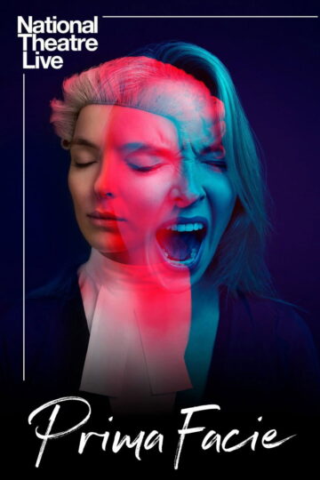 National Theatre Live Prima Facie 2022 poster