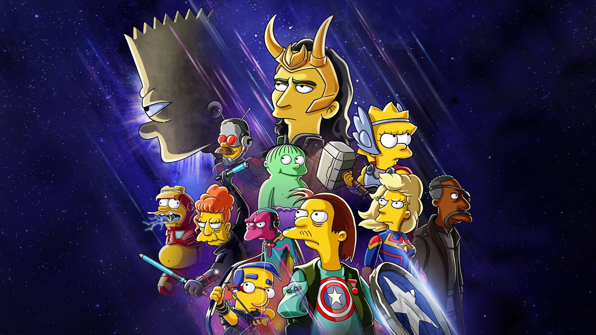 فیلم سیمپسونها: خوبها، بارت و لوکی ها The Good, the Bart, and the Loki 2021