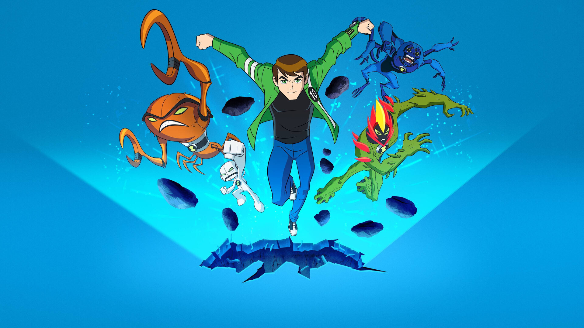 سریال بن تن نیروی بیگانگان Ben 10: Alien Force 2008